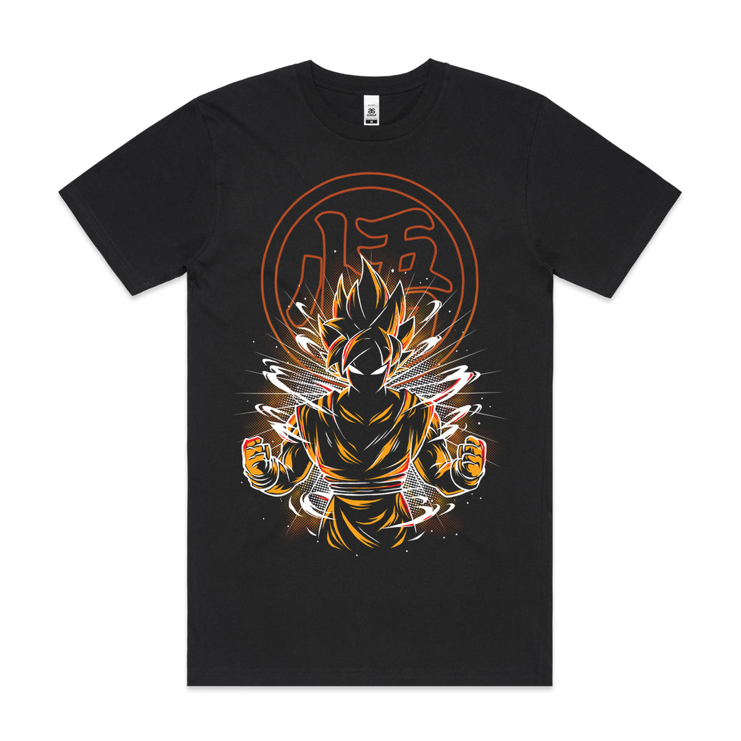 Goku's Fire Knockout Tshirt
