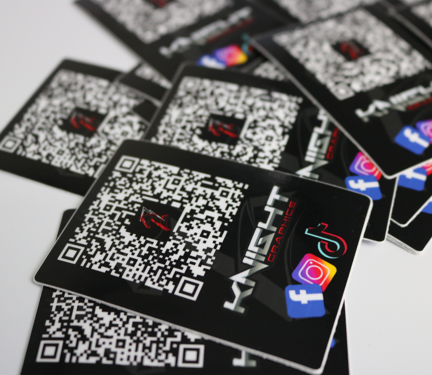 QR CODE STICKERS