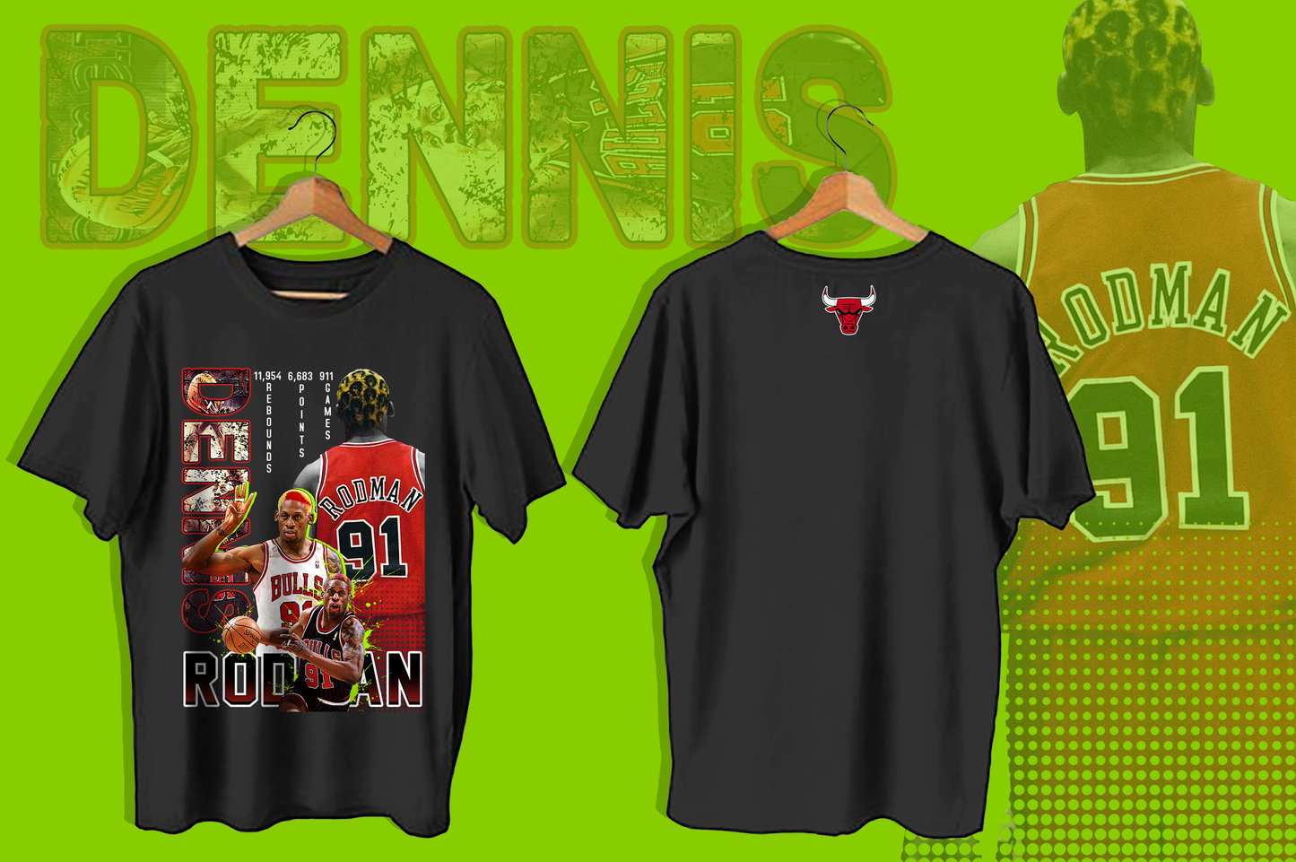 RODMAN NBA CLASSIC TEE