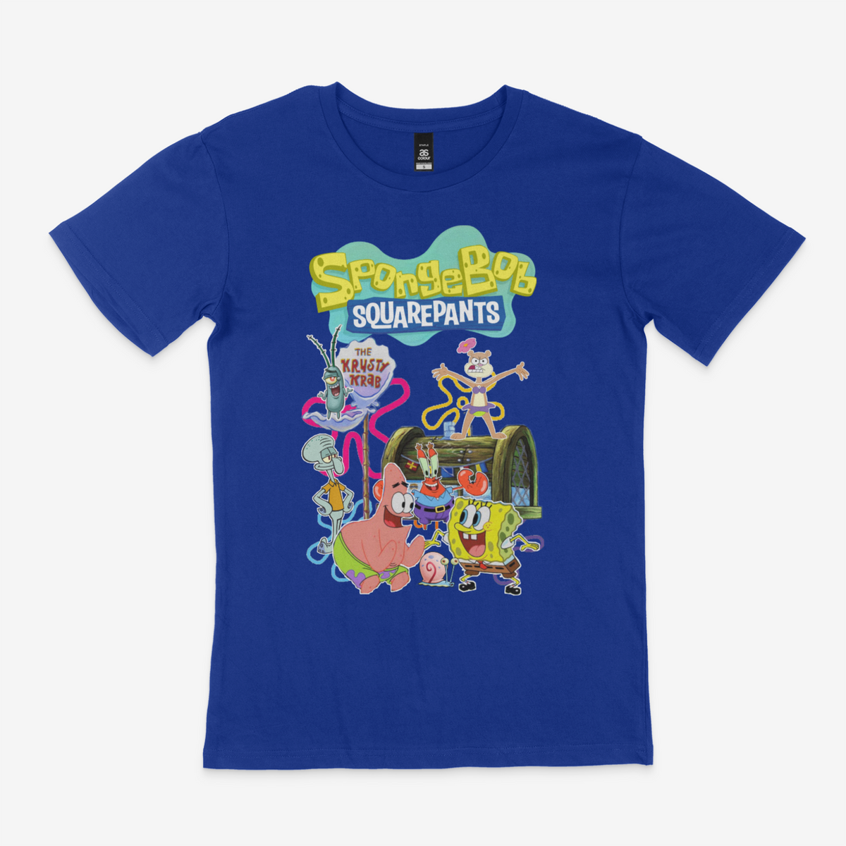 SPONGEBOB T SHIRT Knight Graphics NZ spongebob-t-shirt-knight-graphics-nz