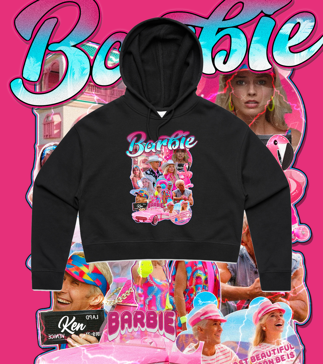 WOMENS BARBIE HOODIE