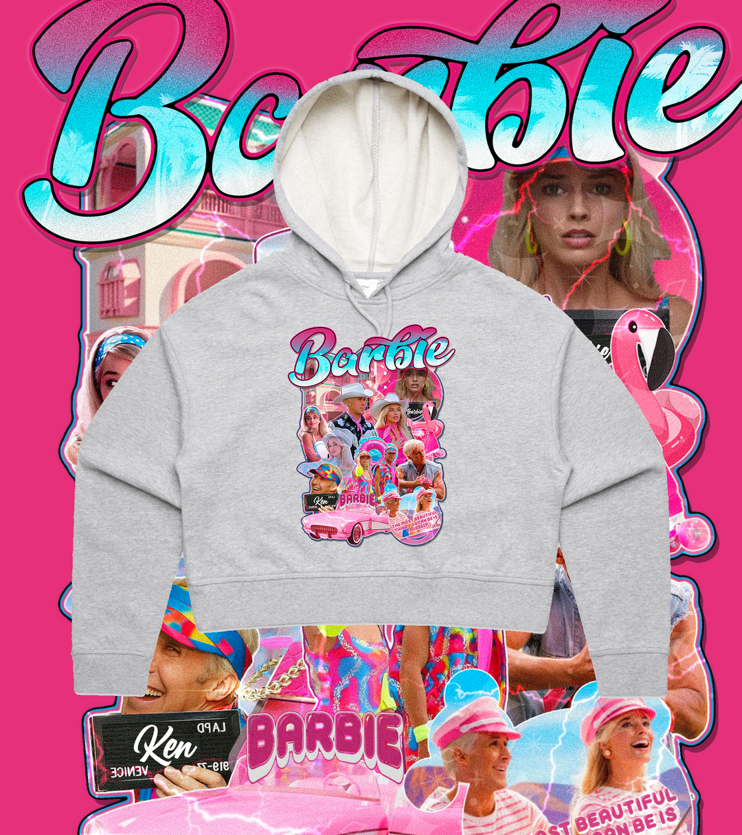WOMENS BARBIE HOODIE