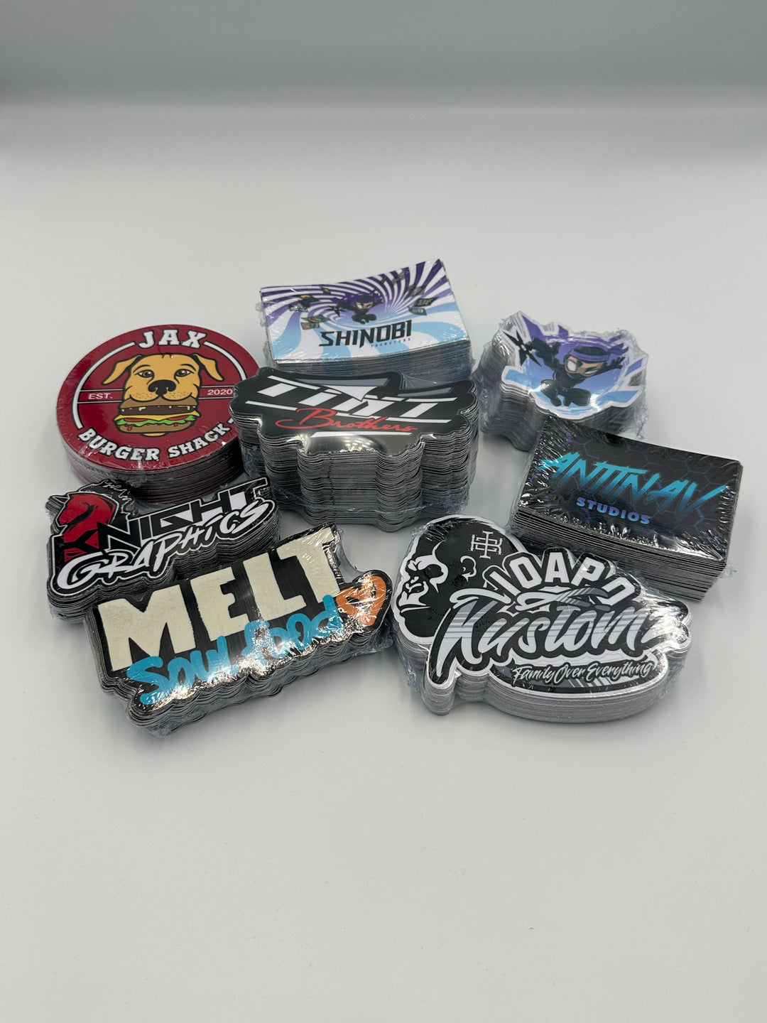 DIE CUT STICKERS