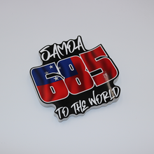 685 To the world Sticker