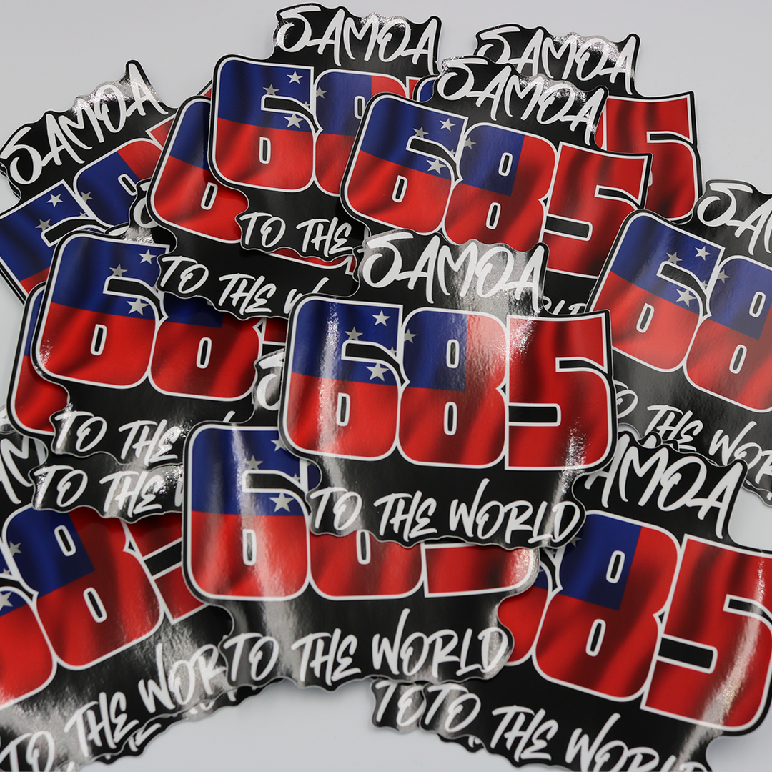 685 To the world Sticker