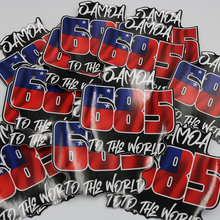 685 To the world Sticker