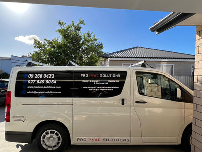 Side windows + Rear Window Signs