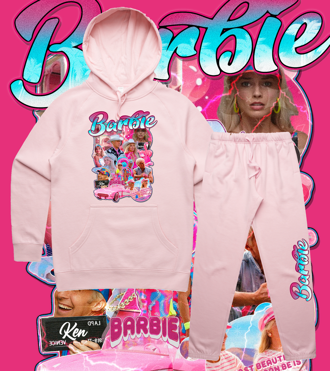 BARBIE WOMENS CLASSIC TRACK SUIT