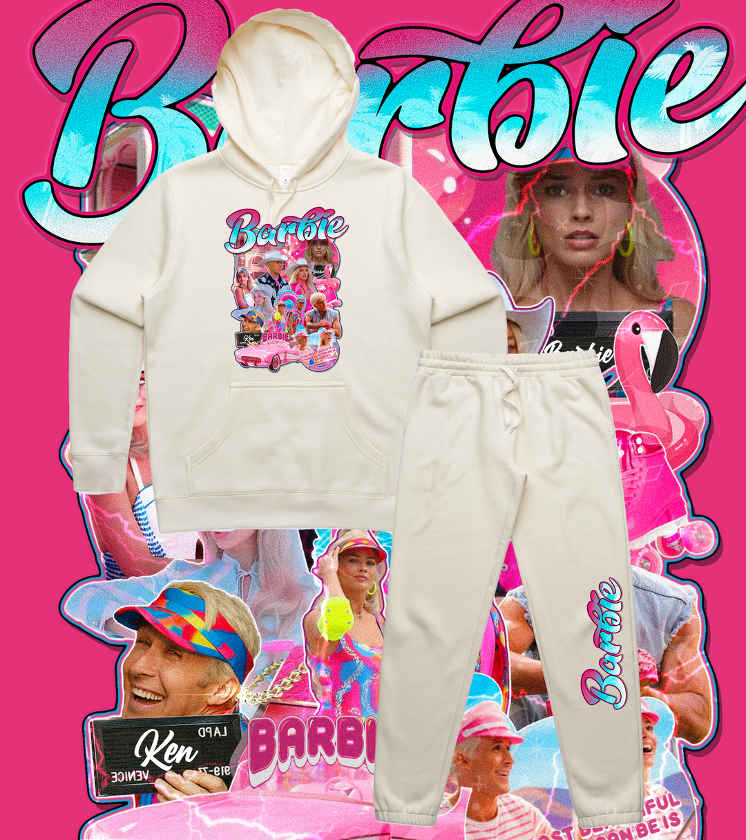 BARBIE WOMENS CLASSIC TRACK SUIT