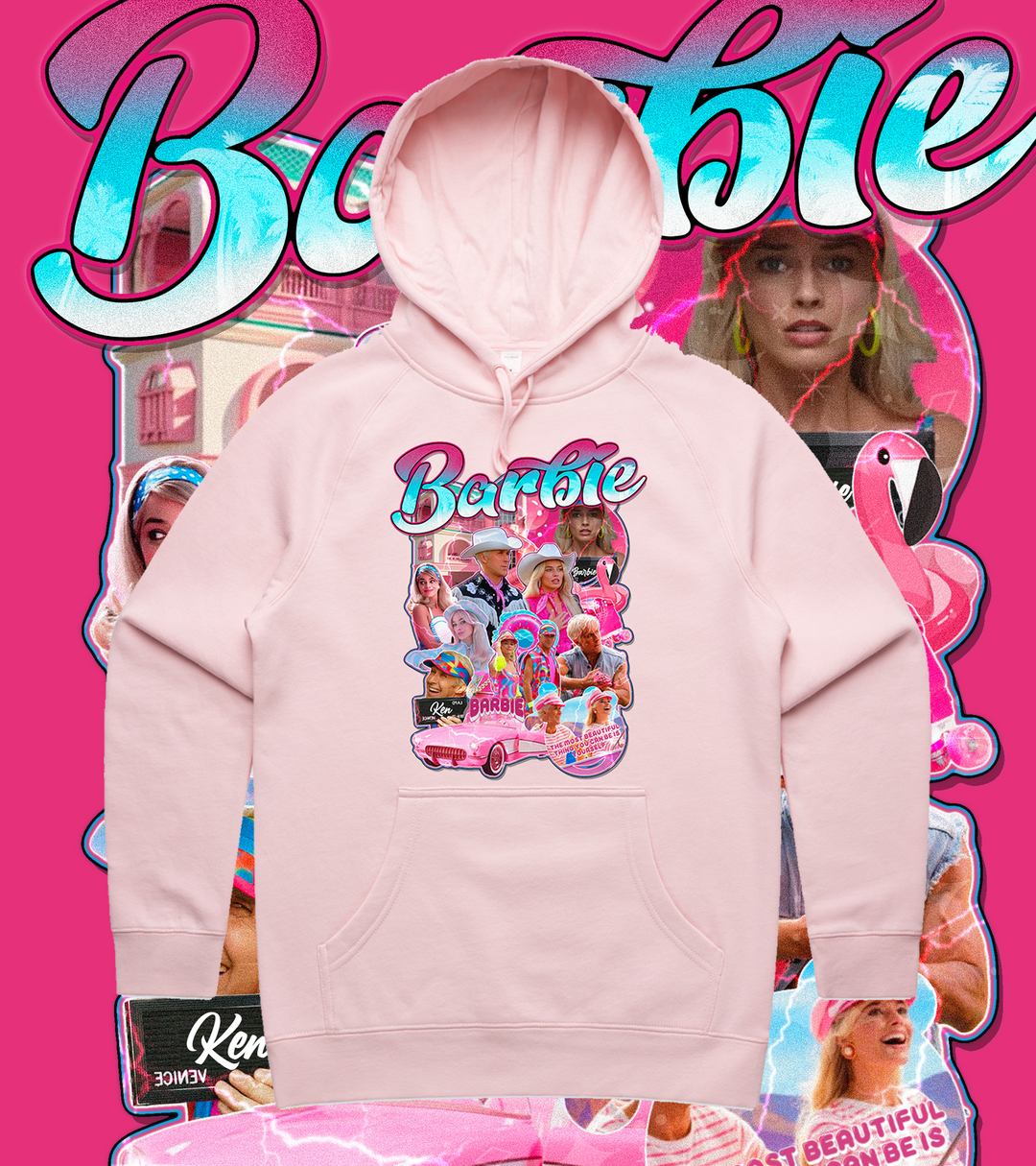 WOMENS BARBIE HOODIE