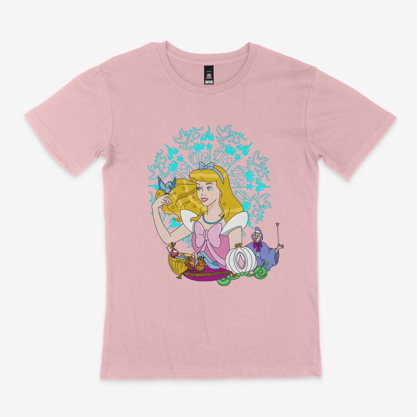Women's CINDERELLA princess T-SHIRT